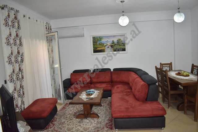 Three bedroom apartment for sale in Sotir Caci street close to Fresku Restaurant.
The apartment is 